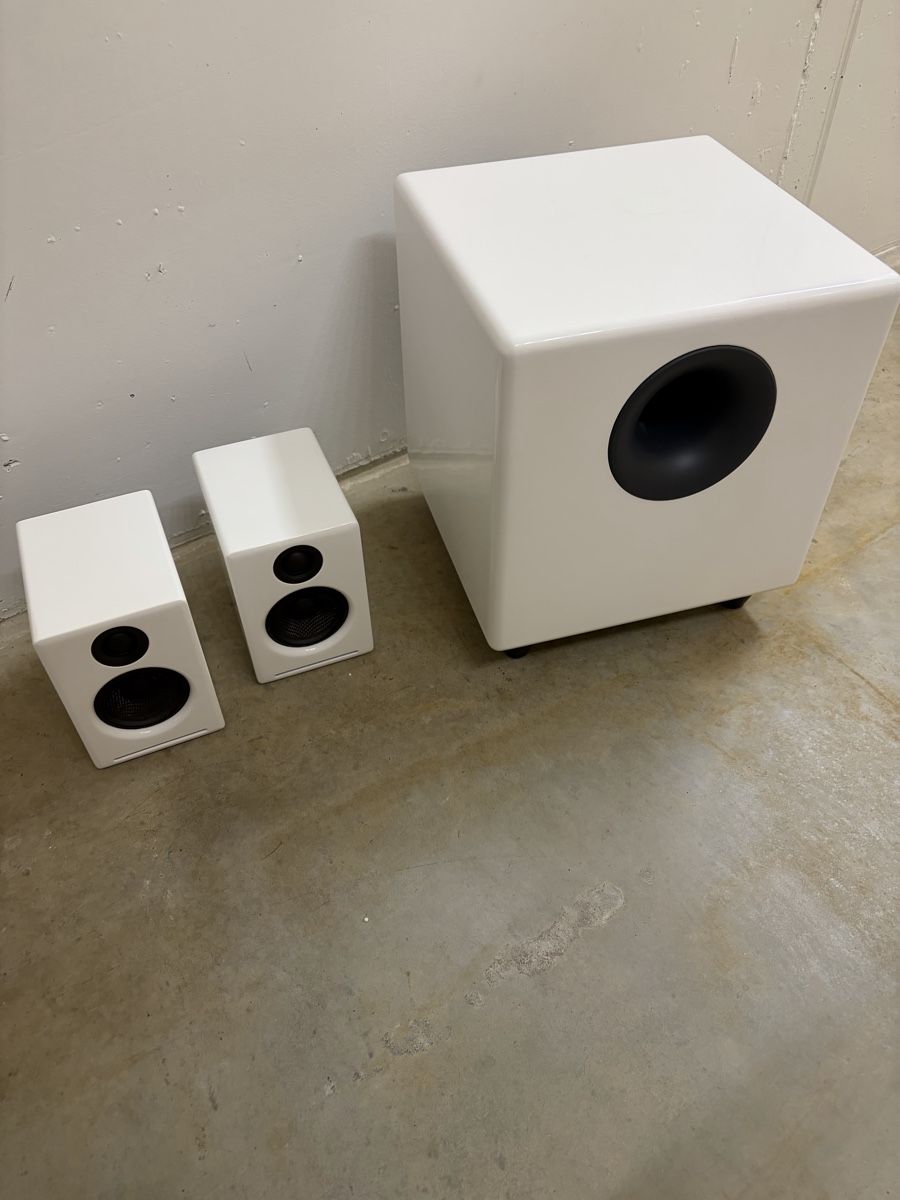 Audioengine Casse acustiche: Audioengine Speaker Set Weiss – Usato da Basel venduto da Mr.Krabs1990