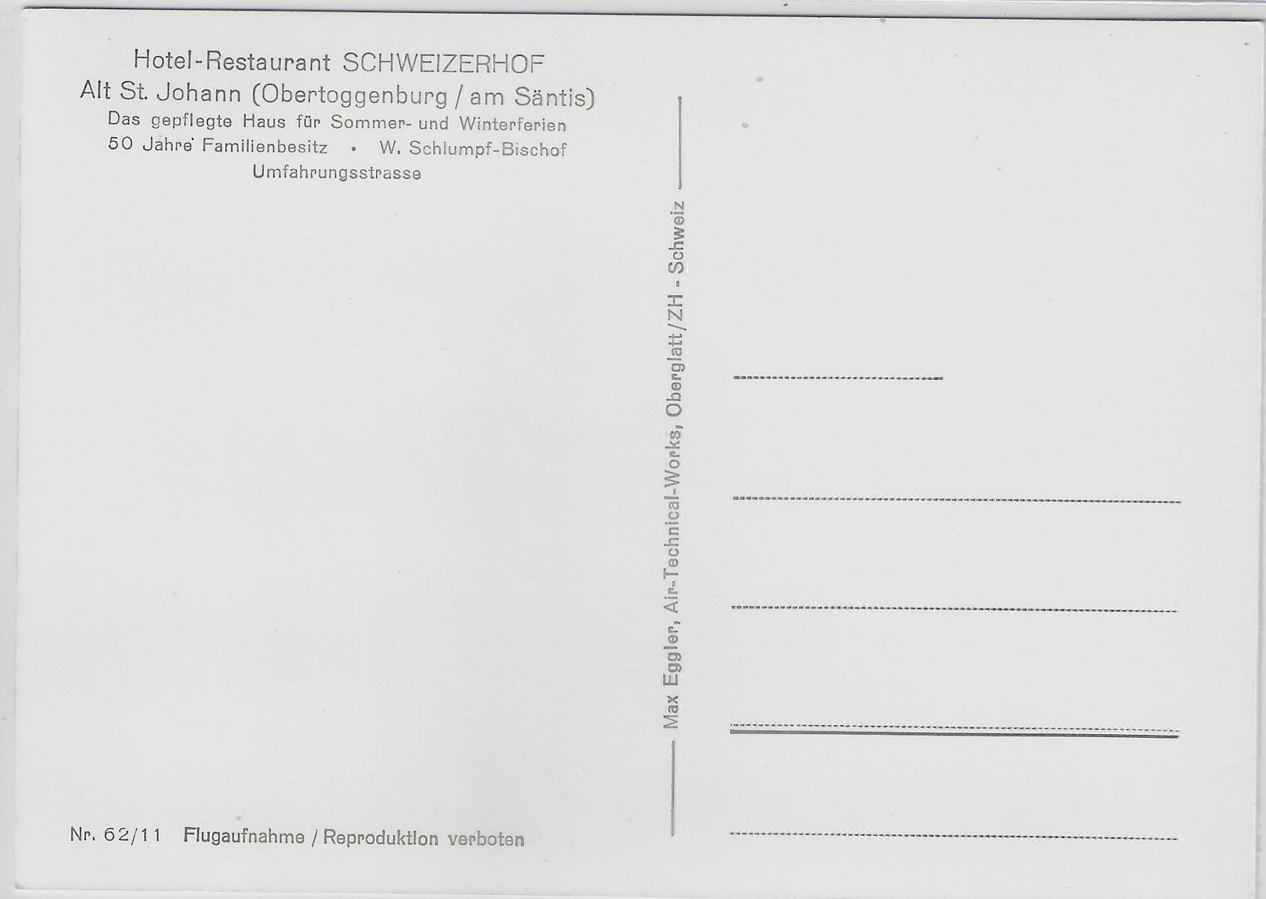 Cartes postales: Flugaufnahme Hotel-Restaurant – Antique à Ettingen par Kartenplanet 1