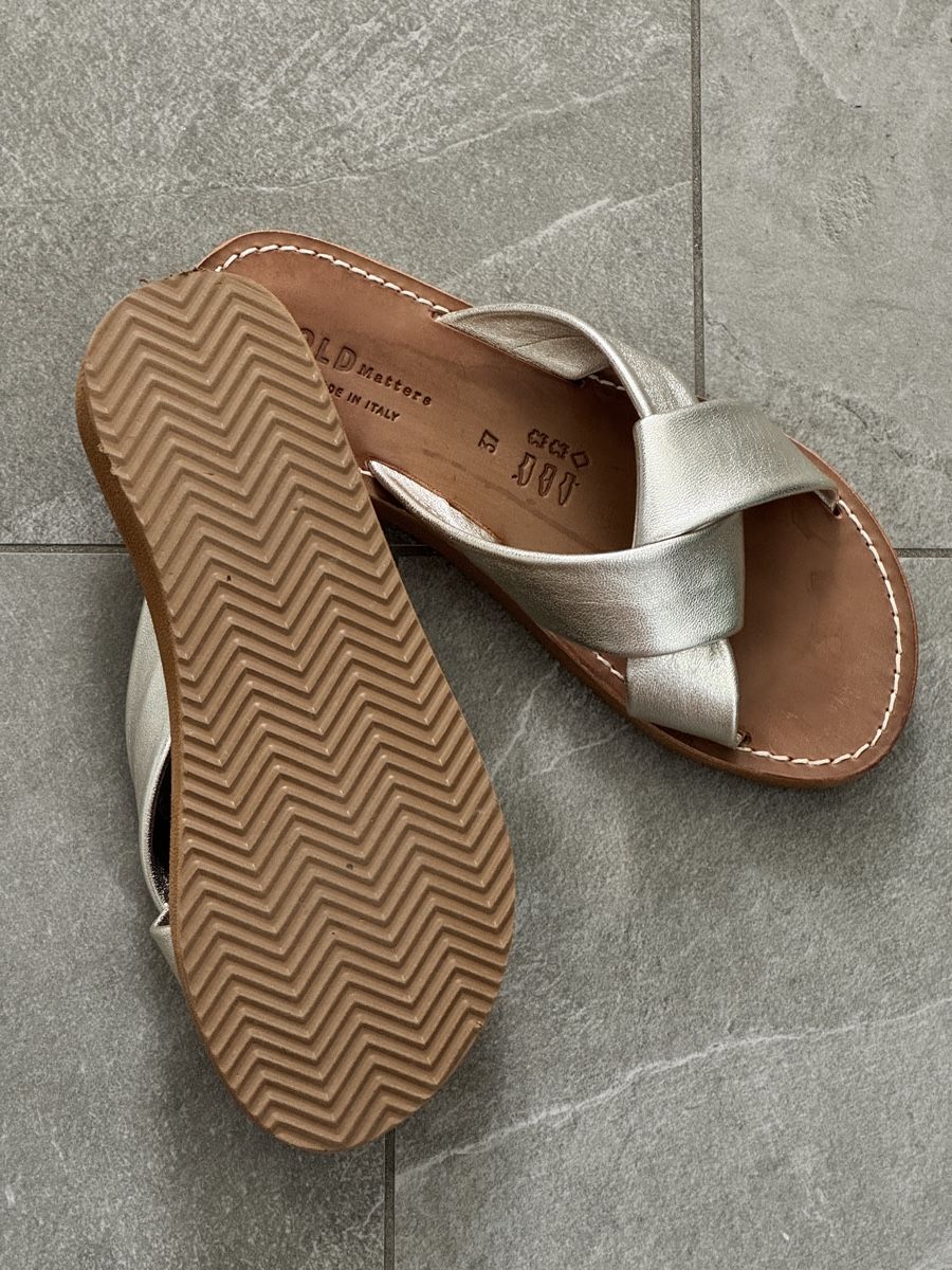 Scarpe da donna: Sandalen BOLD Matters Gr. 37 silber – Nuovo (secondo la descrizione) da Rüti ZH venduto da reijarana 1