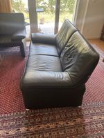 Ledersofa 3er, 2er und Sessel