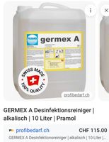 1 Kanister mit 10 Liter Desinfektionsmittel  GERMEX-A