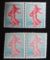 Frankreich Yvert Kat. 1233 ** 1960 starker und schwacher Dru