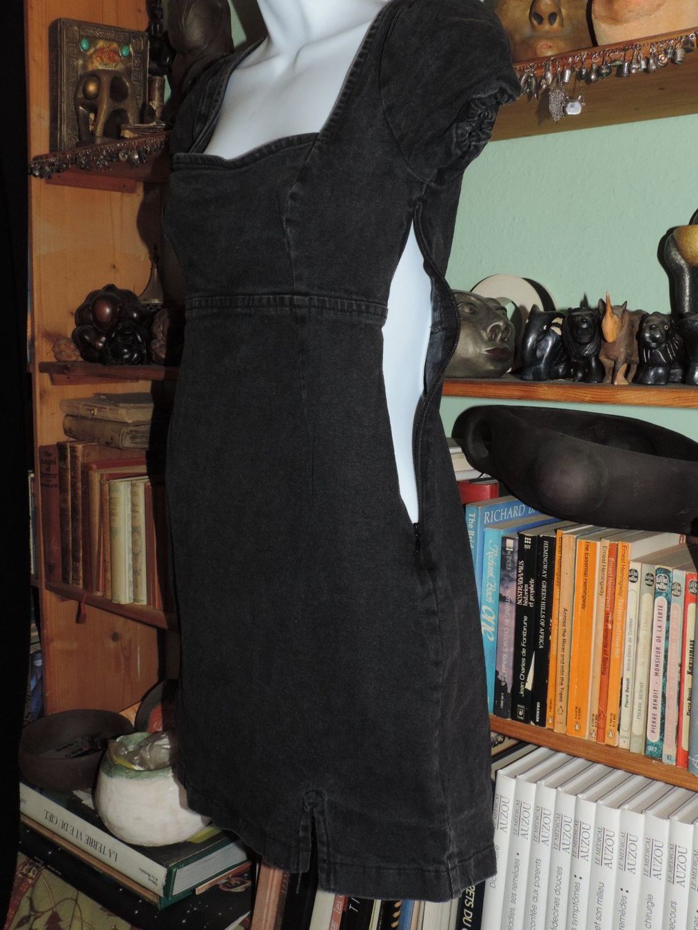 Vestiti: robe en jeans noir – Usato da Genève venduto da Axelle333 8
