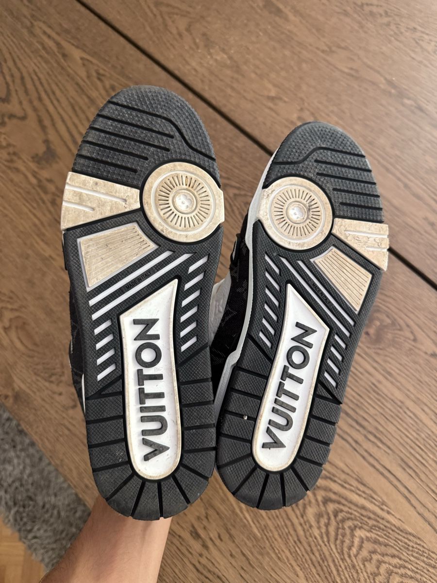 Louis Vuitton Herrenschuhe: Louis Vuitton trainers black denim – Gebraucht aus Genève von luc_5q8p 2