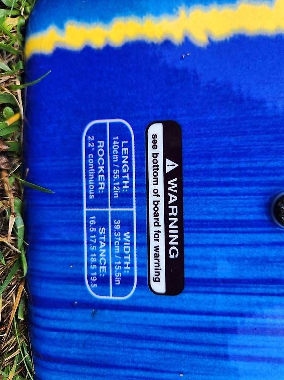 Surfboards & Schwimmbrette: Wakeboard OBRIEN buzz 140 – Gebraucht aus Diessenhofen von sanishop24 2