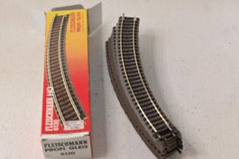 Fleischmann gebogene Gleise H0/DC mit OVP