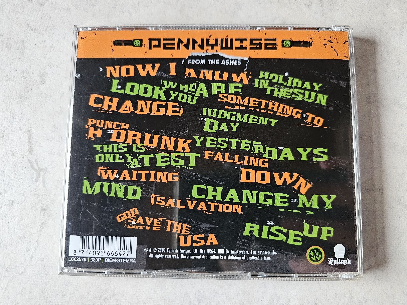 CD: Pennywise  -  From The Ashes  /  CD + DVD – Usato da Schneisingen venduto da backstore24 1