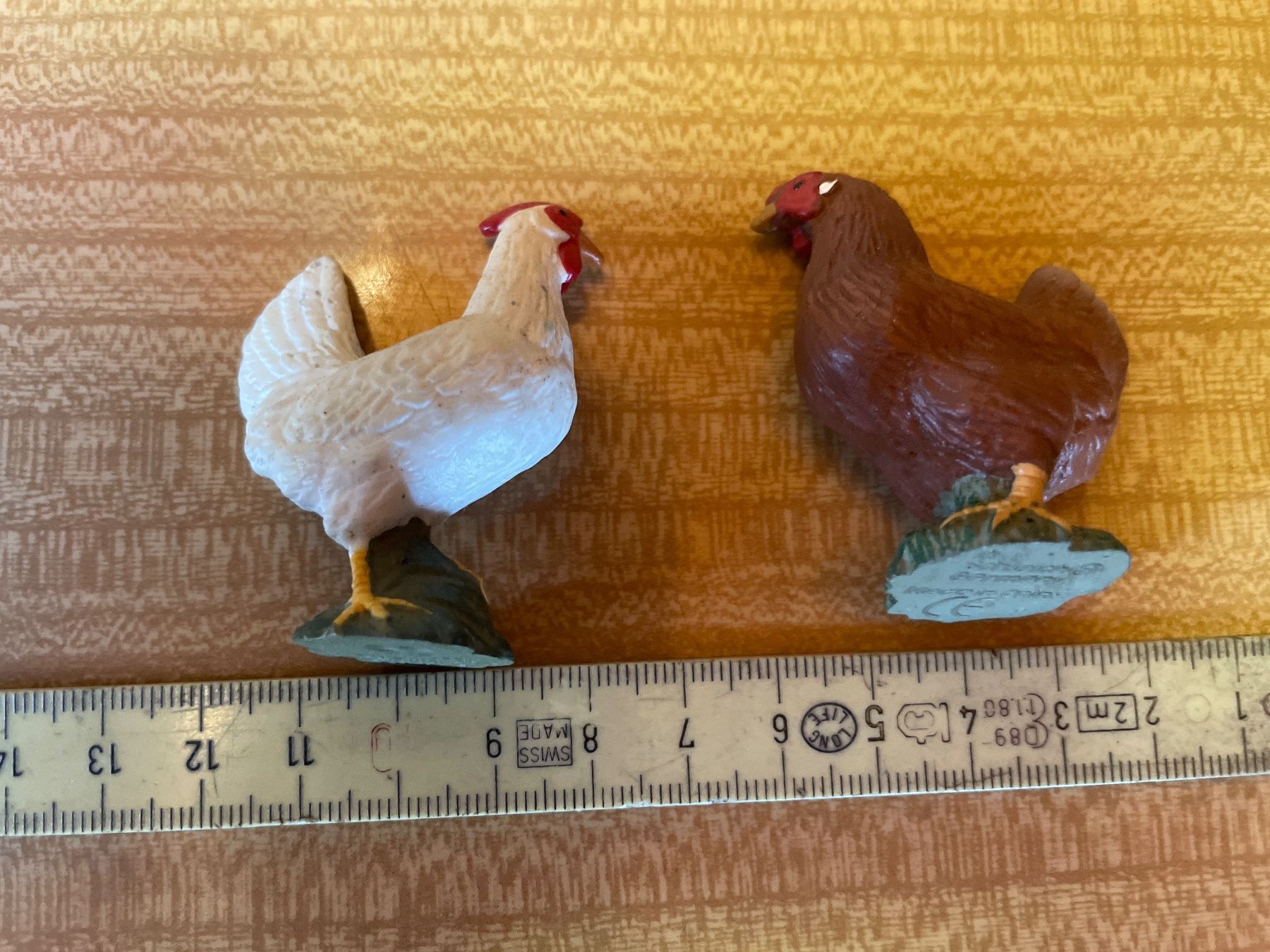 Schleich Statuette: 2 Hühnerfiguren – Usato da Suhr venduto da Daneli7 6