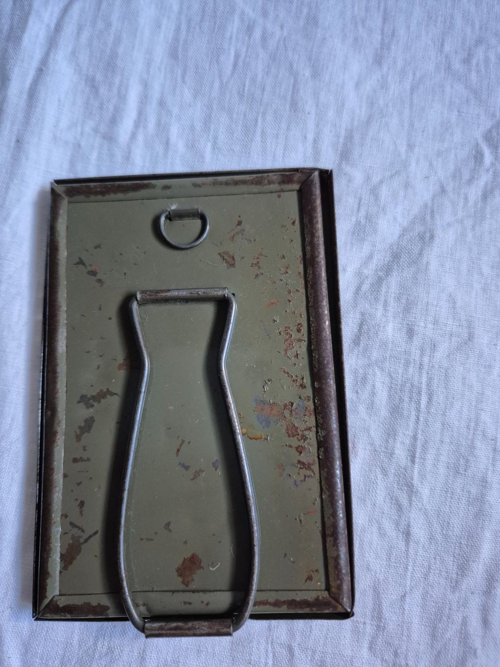 Specchi: Miroir de table vintage, cadre métal – Usato da Fey venduto da sverigi 6