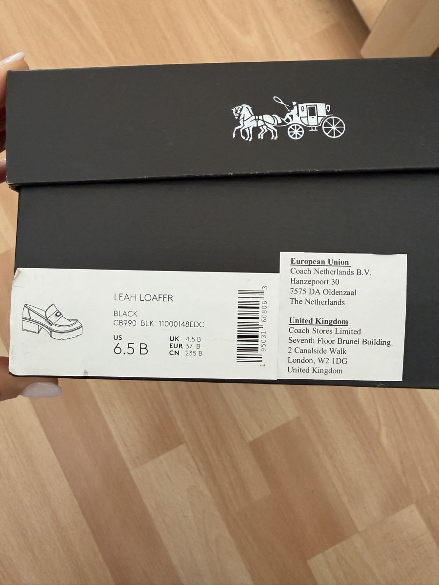 Damenschuhe: Black Coach Loafers – Neu (gemäss Beschreibung) aus Wallisellen von Selin_Achermann 6