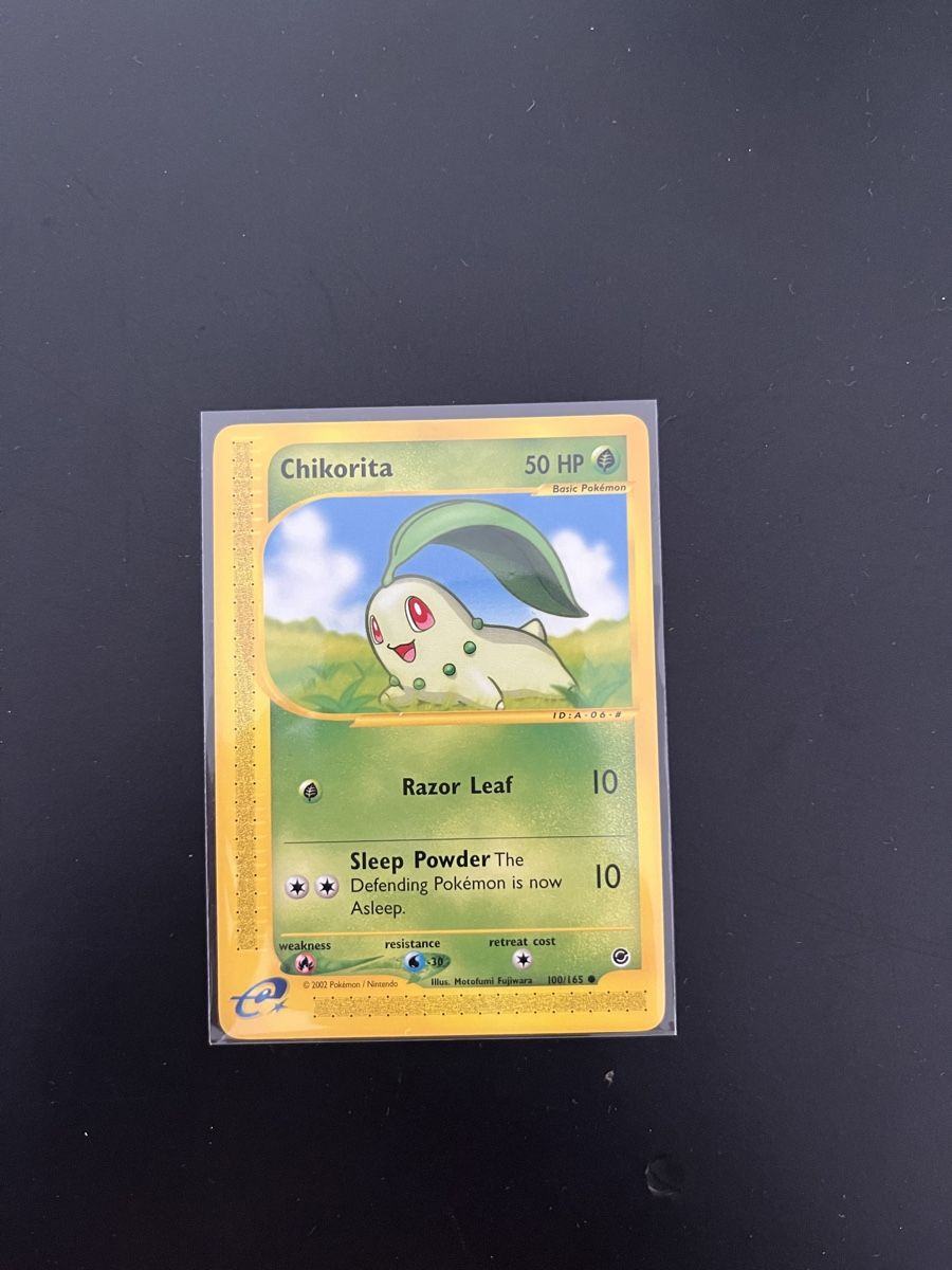 Pokémon Sammelbilder & Trading cards: Chikorita Expedition Base Set – Gebraucht aus Massagno von Twittami