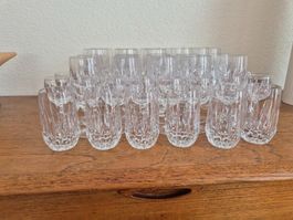Verres en cristal anciens