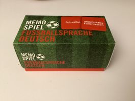 Fussballsprache deutsch Memospiel