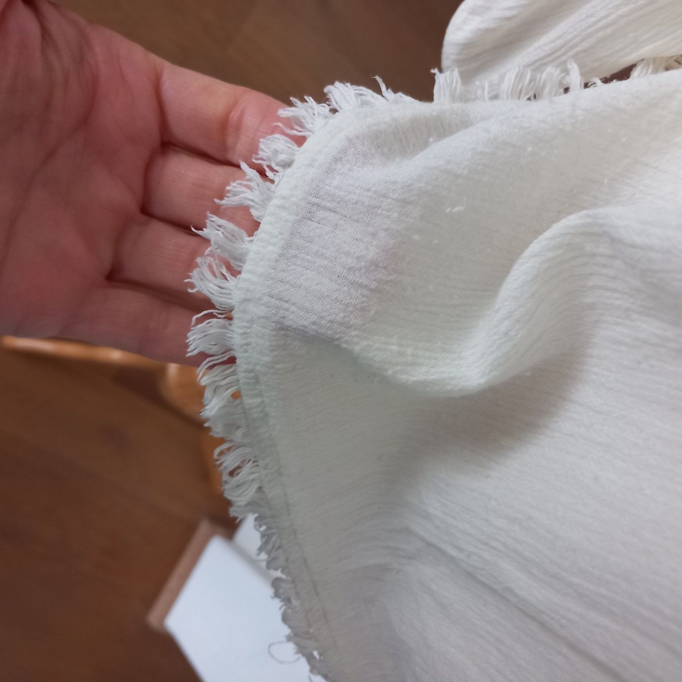 Camicette: Tolle Boho Bluse Shabby romantisch Gr. .L 40 weiss – Usato da Nottwil venduto da cecilia44 2