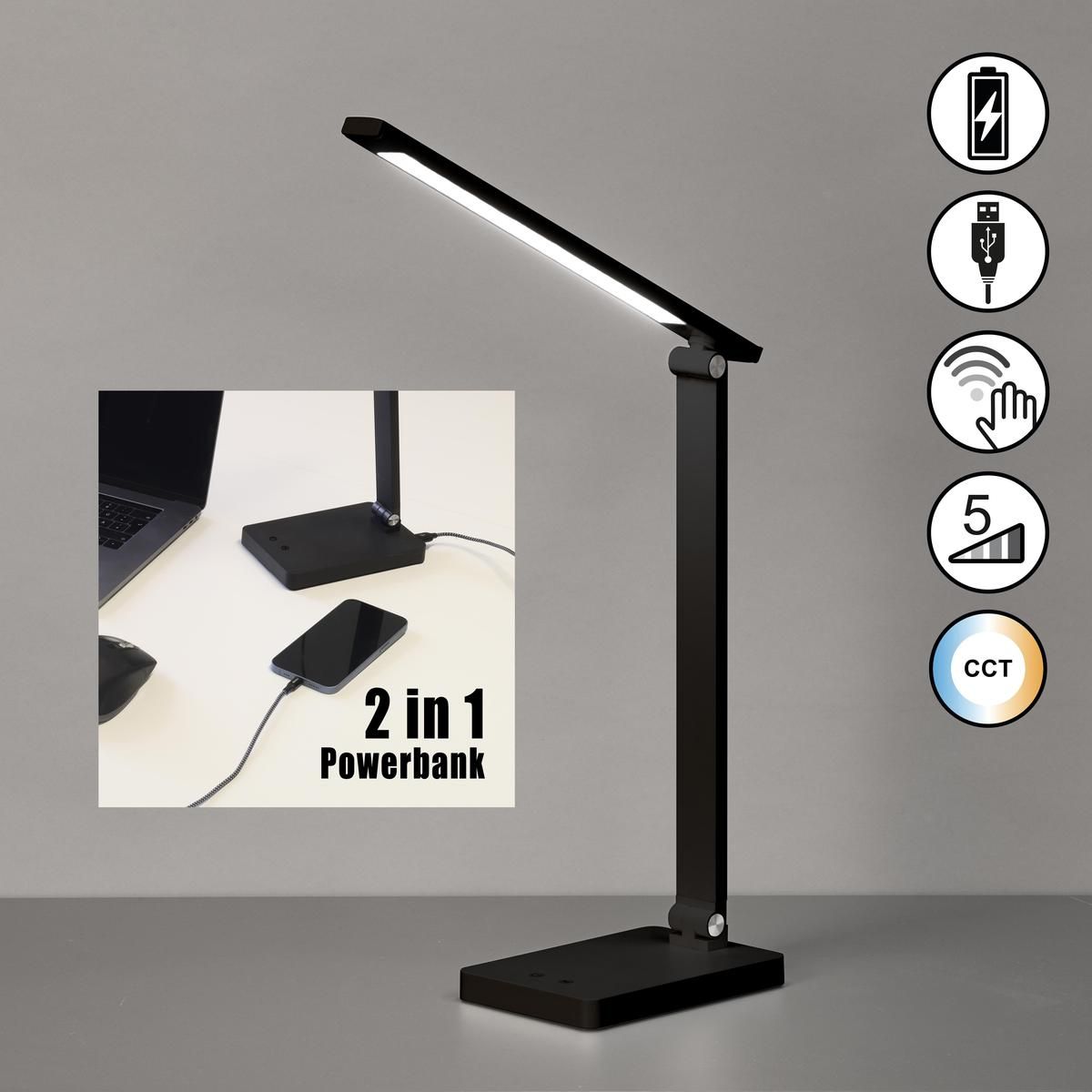 Lampade: LED Tischleuchte, Dimmbar, 40 cm Höhe – Nuovo (secondo la descrizione) da Kreuzlingen venduto da Smart-Light