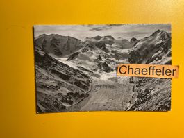 1957 Flugaufnahme Piz Palü, Bellavista 3927 Piz Bernina