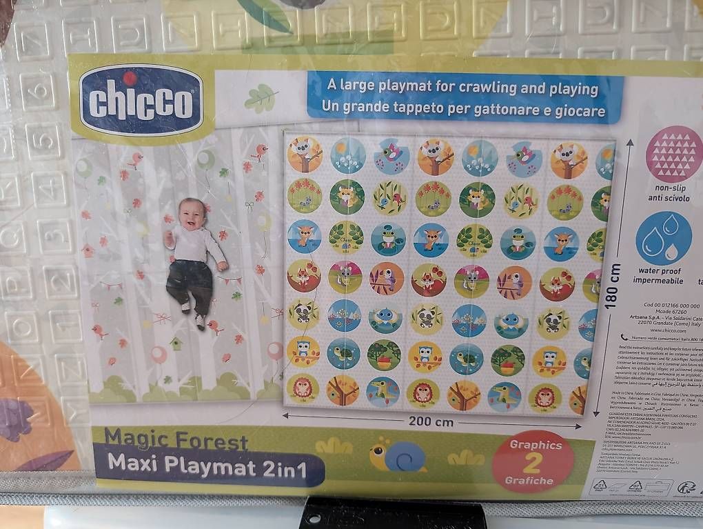 Spielmatte: Chicco XXL Baby Spielmatte  Neu & OVP (200 x 180 cm) – Gebraucht aus Wallisellen von Bma1000