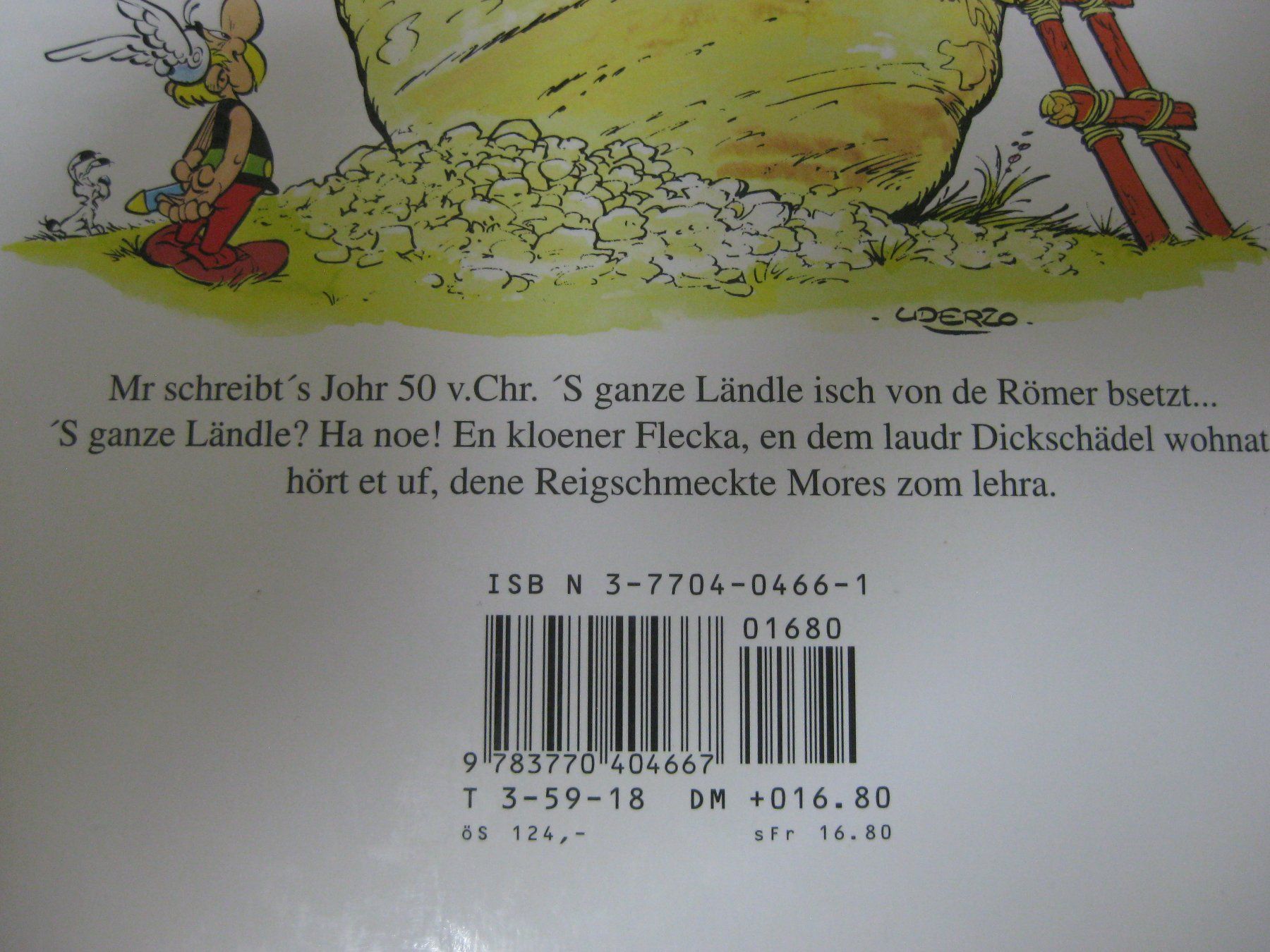 Fumetti: spez. Schwäbisch / Asterix & Obelix / DR GROSSE GRABA / Buch – Usato da Münchenbuchsee venduto da neuwertig-gespart 6