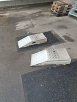 2 Stück Fahrzeug Auffahrkeile aus Aluminium 