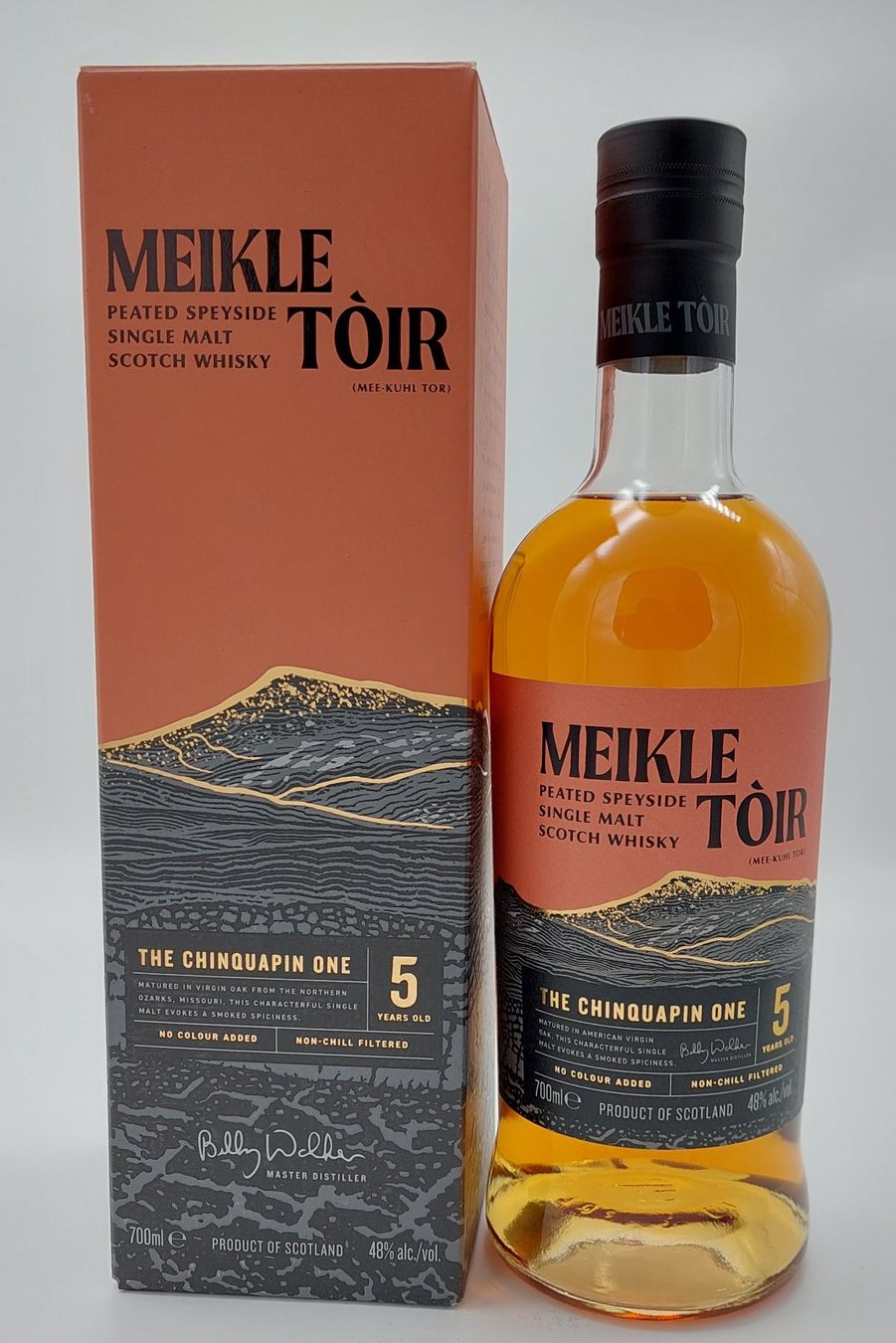 Spirituosen: Meikle Toir The Chinquapin 5 ans – Neu und originalverpackt aus Le Locle von drinkshop