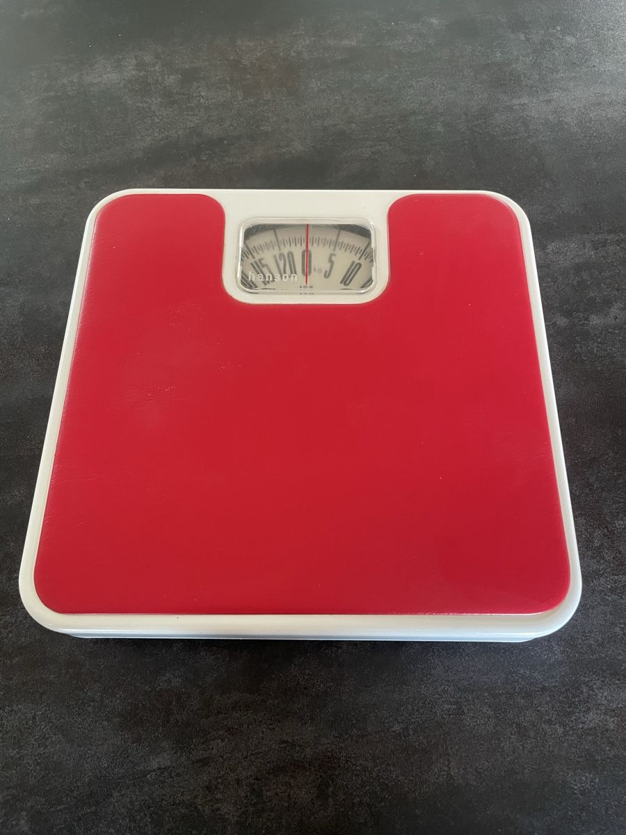Bilance pesapersone: Balance Vintage Hanson Sky Rouge – Usato da Vallamand venduto da Bricbracbroc82 2