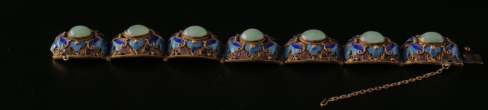 Bracciali & Braccialetti: CHINA / JADE-ARMBAND – Nuovo (secondo la descrizione) da Basel venduto da shorthills_2013