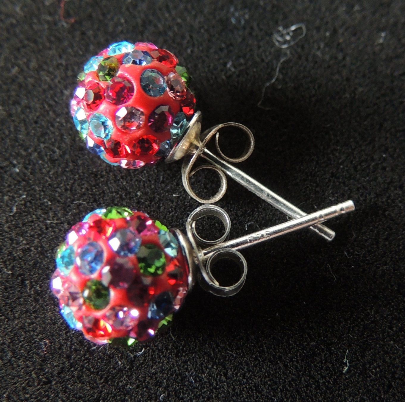 Orecchini pendenti & Orecchini a lobo: Ohrstecker Silber 925  Zirkonia   8 mm – Nuovo e nell'imballaggio originale da Waldenburg venduto da schaller707