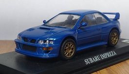 Subaru Impreza 22B STi Coupé 1998 dunkelblau met.       1:43
