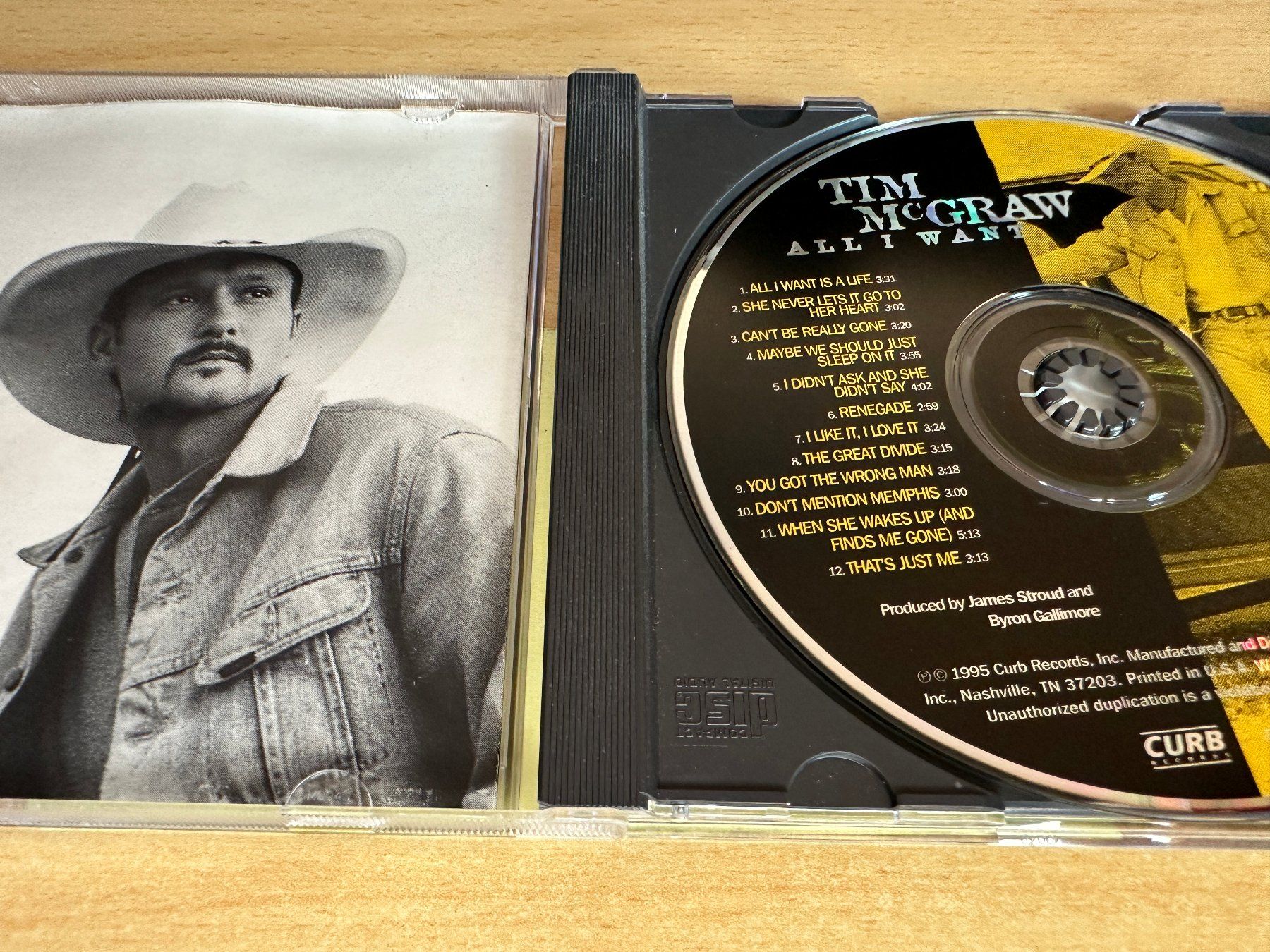CD: Tim McGraw – All I Want – Usato da Rikon im Tösstal venduto da Alpenmutz 2