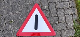 Strassenschild Ausfahrt