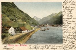 Flüelen  UR   -   Gruss aus FLÜELEN    um 1 9 0 4