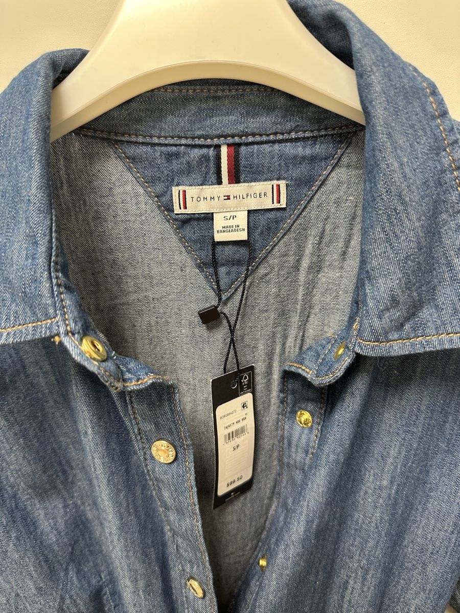 Tommy Hilfiger Vestiti: Robe chemise en jean – Nuovo e nell'imballaggio originale da Sion venduto da sar_8xmg 1