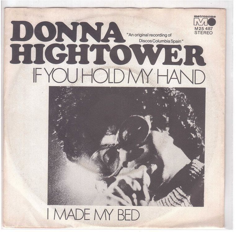 Dischi in vinile: Donna Hightower  --  If you hold my Hand  Single7 – Usato da Rheinau venduto da asteng