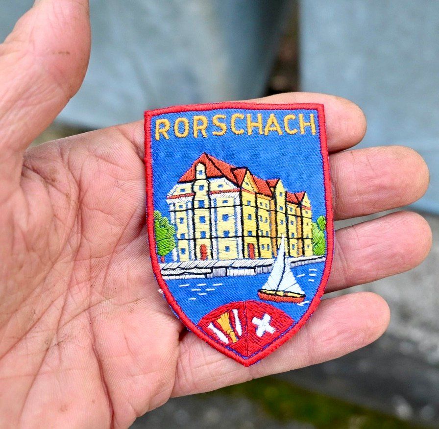 Swiss Plaketten & Abzeichen: VINTAGE Badge AUFNÄHER Rorschach – Gebraucht aus Pfaffhausen von mono_rec 2