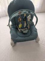 Chicco Babywippe mit Spielbogen blau guter Zustand