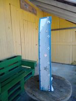 Étagère murale forme bateau bleu blanc décoration marine