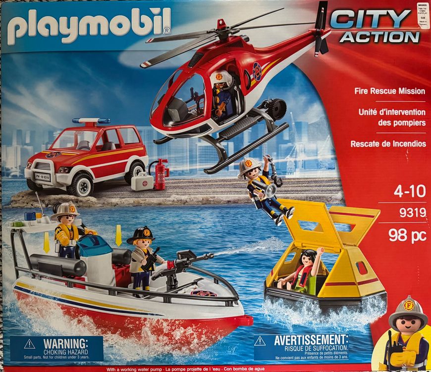 9319 - Playmobil City Action - Unité d'intervention des pompiers