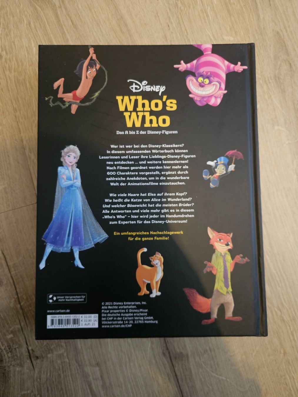Libri: Das Grosse Disney Charaktere Buch – Nuovo (secondo la descrizione) da Uznach venduto da dom_2hyx 1