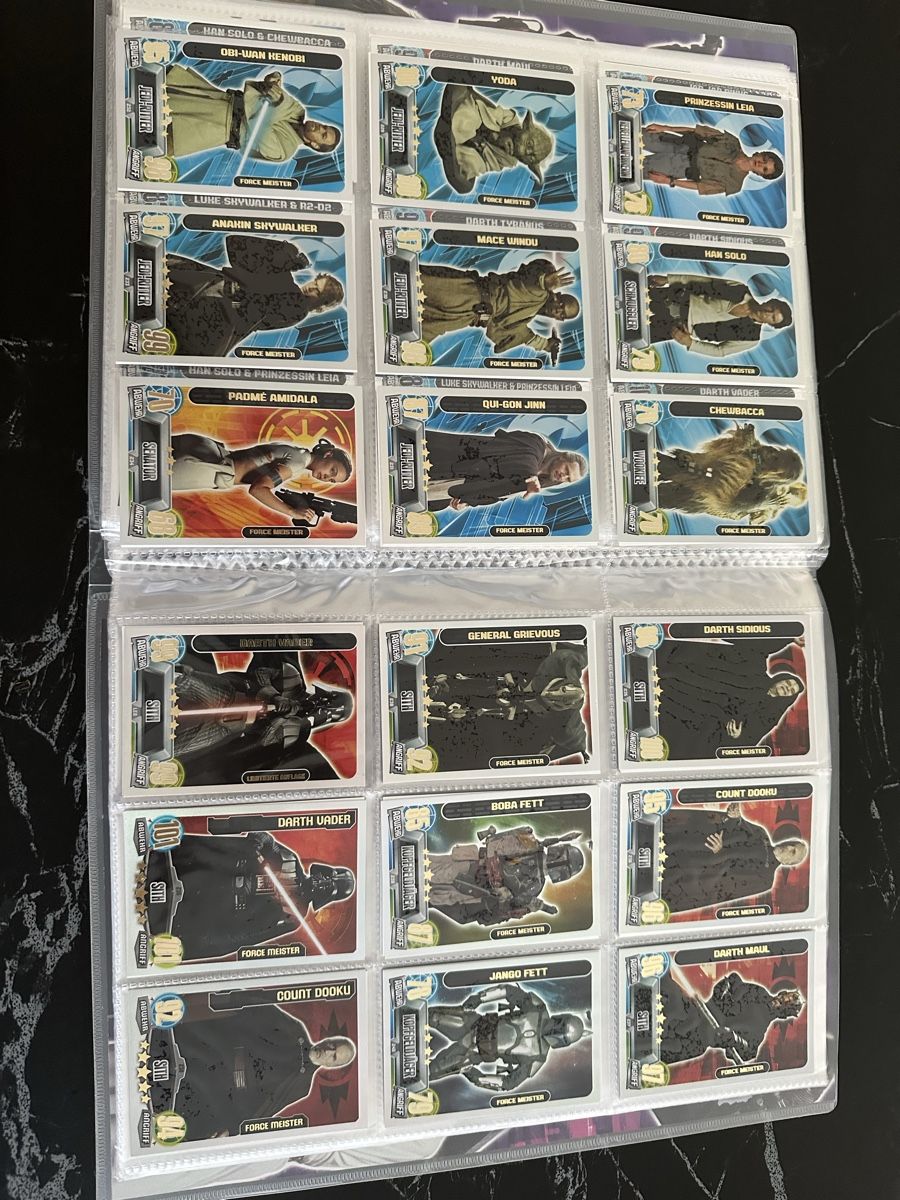 Star Wars Carte collezionabili: Star Wars Force Attax Serie 2 Master Set – Nuovo (secondo la descrizione) da Fehraltorf venduto da Selias 2