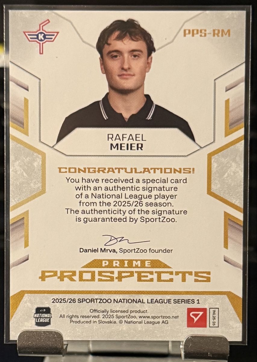 NHL Carte collezionabili: Rafael Meier 21/35 Prime Prospects – Nuovo (secondo la descrizione) da Zauggenried venduto da Puckcollector_NS 1