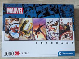 Clementoni Marvel Puzzle 1000 Teile gebraucht Panorama