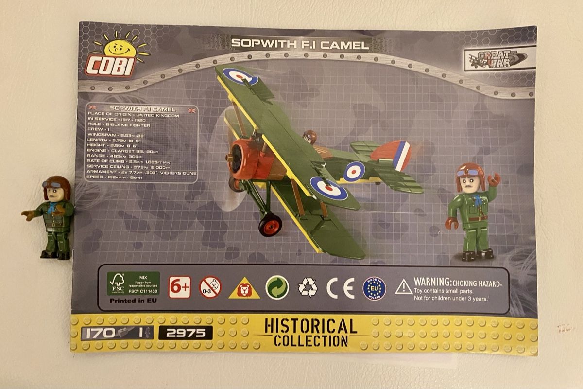 Cobi Kit di costruzioni: COBI Sopwith F.1 Camel - Historical Collection – Usato da Zürich venduto da m7lx 4