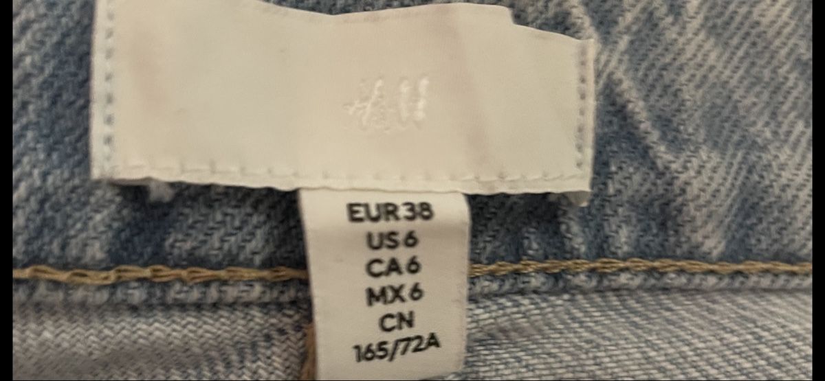 H&M Pantaloni: Bermudas/Shorts H&M 38 hellblau Denim neu – Nuovo e nell'imballaggio originale da Bertschikon Gossau venduto da kel_wf2y 4