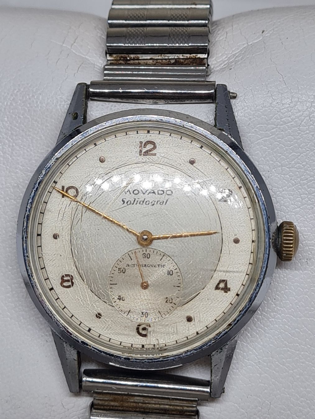 Movado Orologi: Movado Solidograf - läuft nicht – Difettoso da Delémont venduto da Godeau25