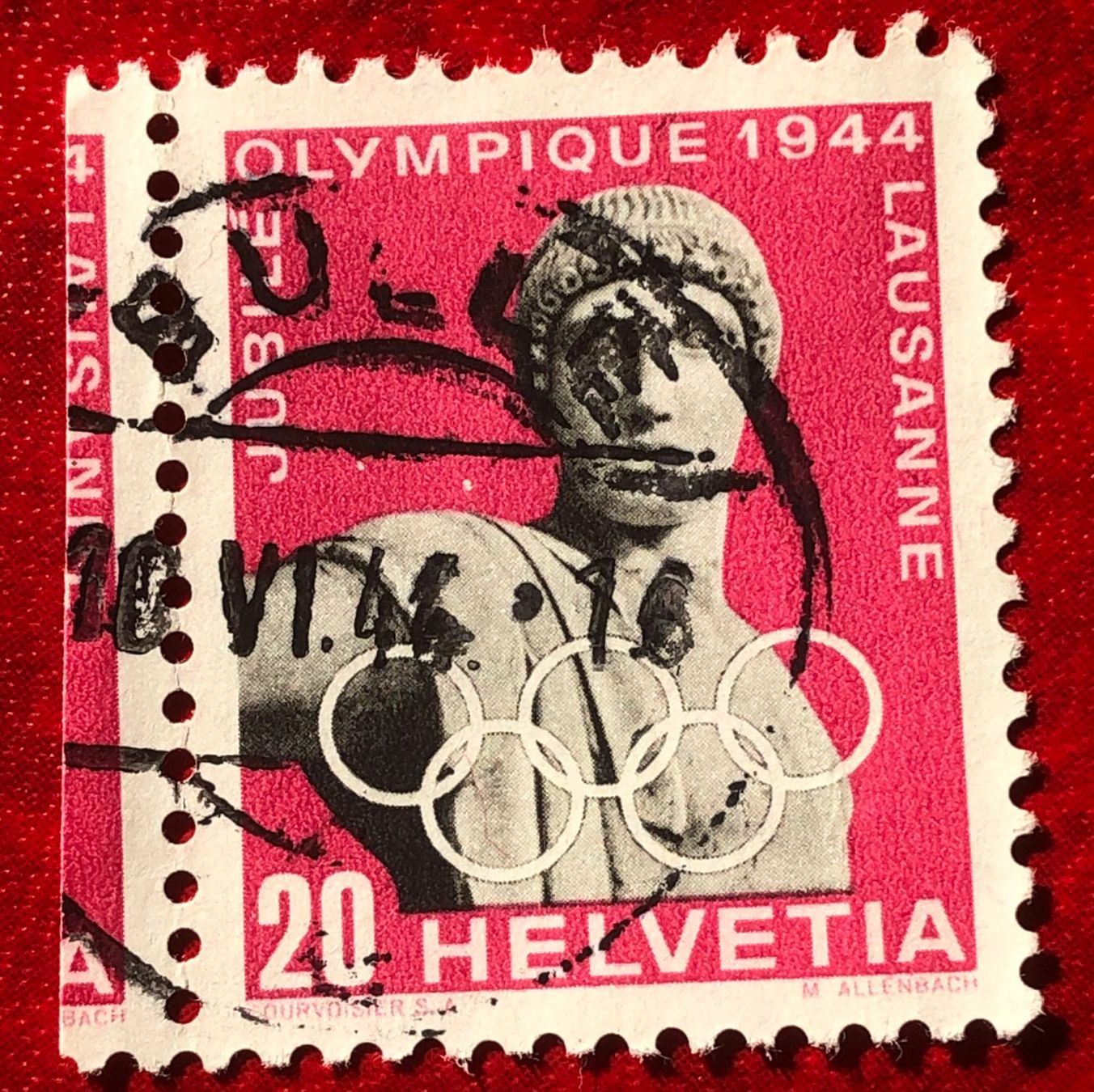 Alle Briefmarken: CH Briefmarken Nr. 260 Stempel    – Gebraucht aus Aarau von Billa007
