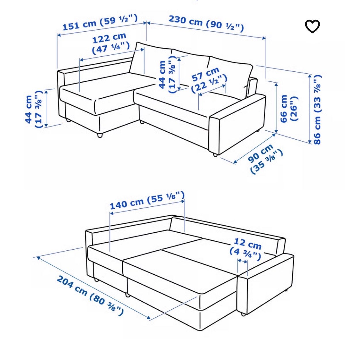 Ikea Divani: IKEA FRIHETEN Ecksofa mit Schlaffunktion – Usato da Ostermundigen venduto da eli_mpq7 2