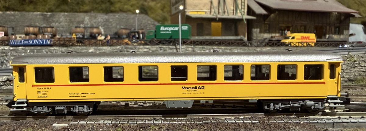 Wabu Modelleisenbahnen: Wabu Spur N Vanoli Materialwagen – Neu (gemäss Beschreibung) aus Pfäffikon ZH von HR89