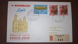 Swissair Geneve - Oran 07.04.1976