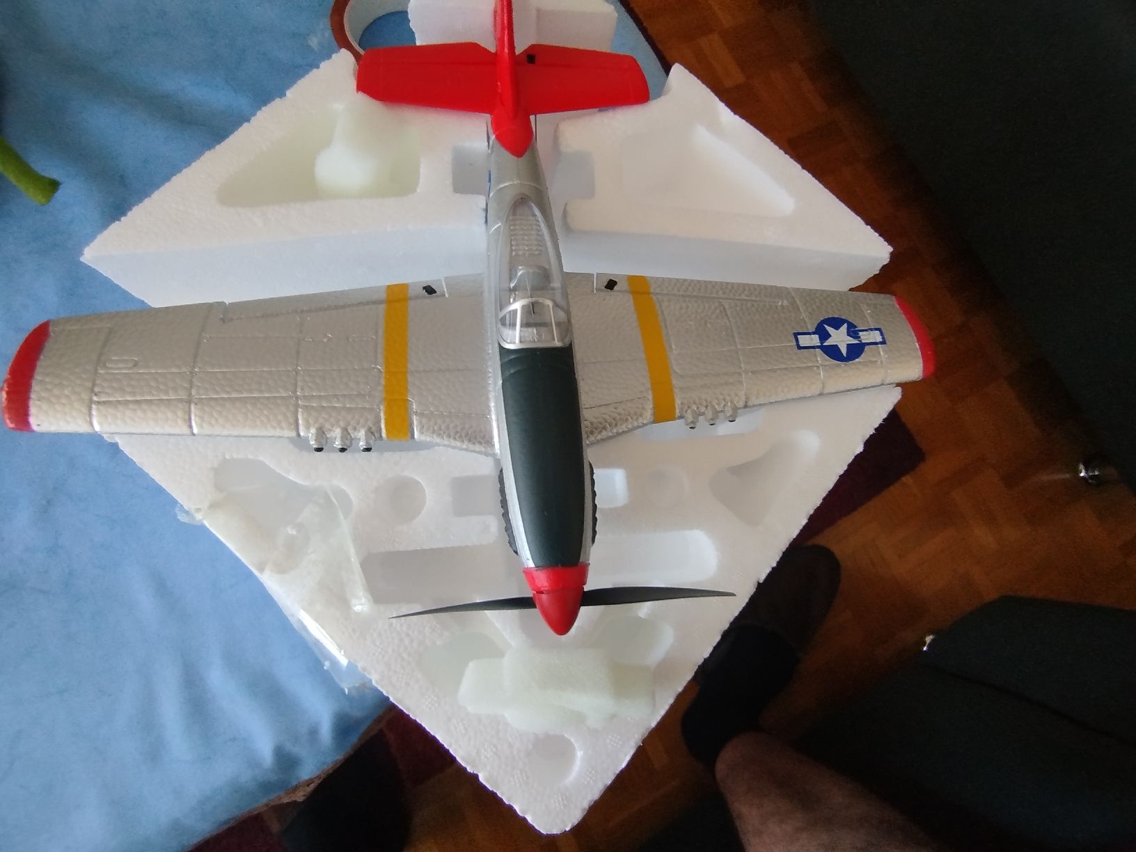 Modellismo RC: Avion télécommandé P-51 Mustang – Nuovo e nell'imballaggio originale da Neuchâtel venduto da lyd_67kk 3