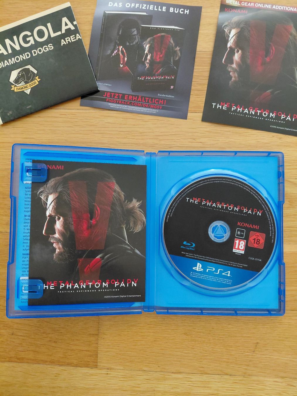 Sony Giochi: Metal Gear Solid V The Phantom Pain Day One Edition PS4 – Usato da Oberwil BL venduto da kah_s55q 1